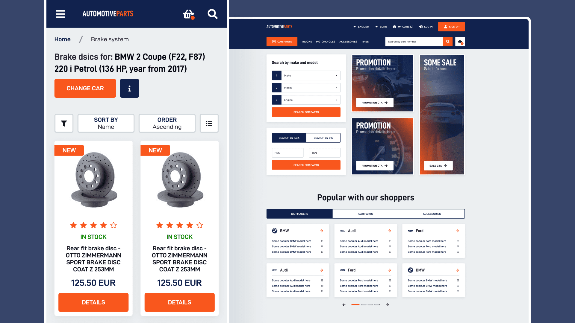 E-commerce UI/UX Design